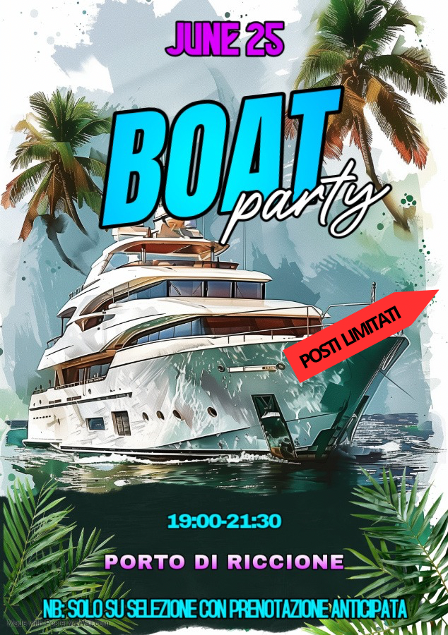 FESTA IN BARCA RICCIONE